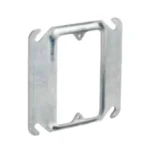 4" Square Single Gang Device Rings